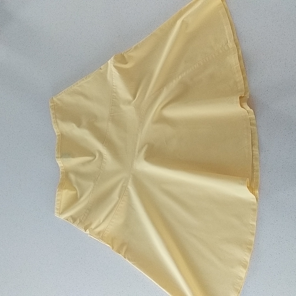 3/$15 Gap Yellow Fit and Flare Skirt